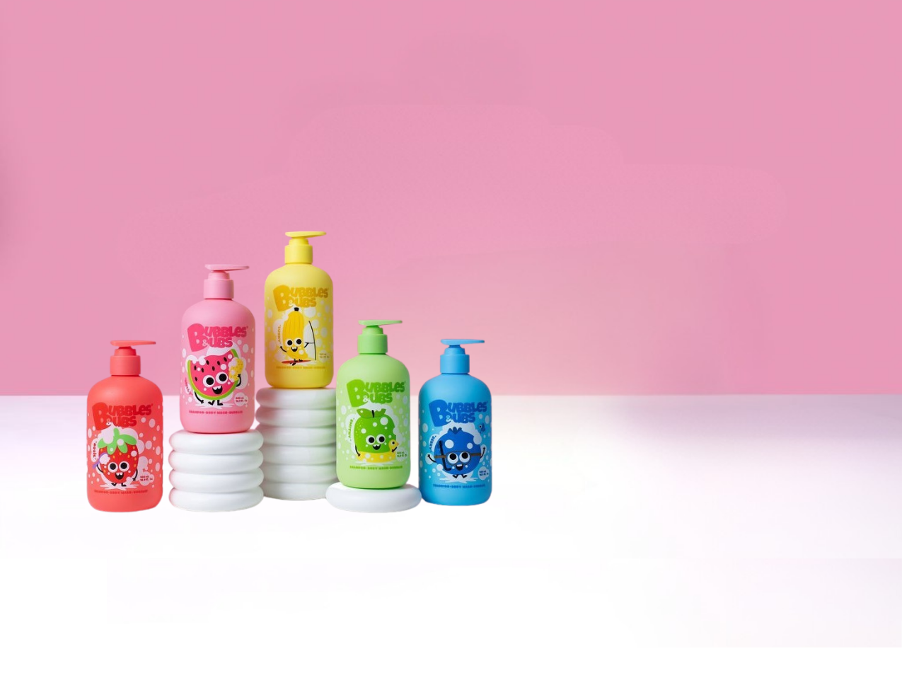 Bubbles and Bubs - shampoo, body wash and bubbles. Three in one formula Collection
