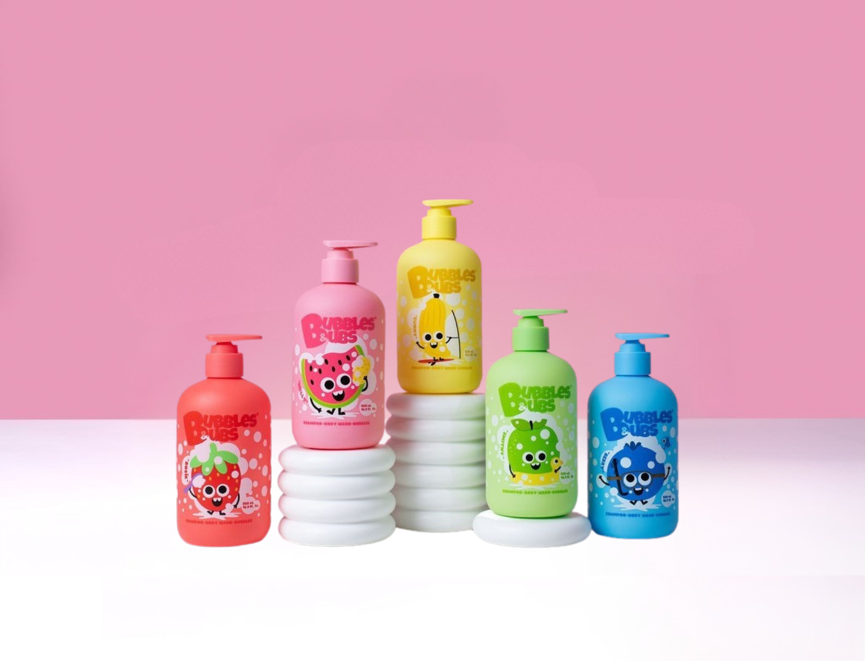 Bubbles and Bubs - shampoo, body wash and bubbles. Three in one formula Collection